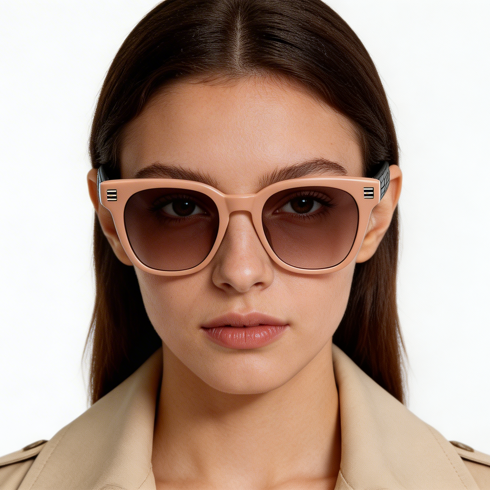 bs2012-1219_cream_rectangular_acetate_sunglasses_model