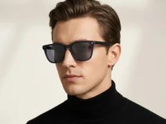 BS2012-1220_Blue_Rectangular_Acetate_sunglasses_corner-tryon_male