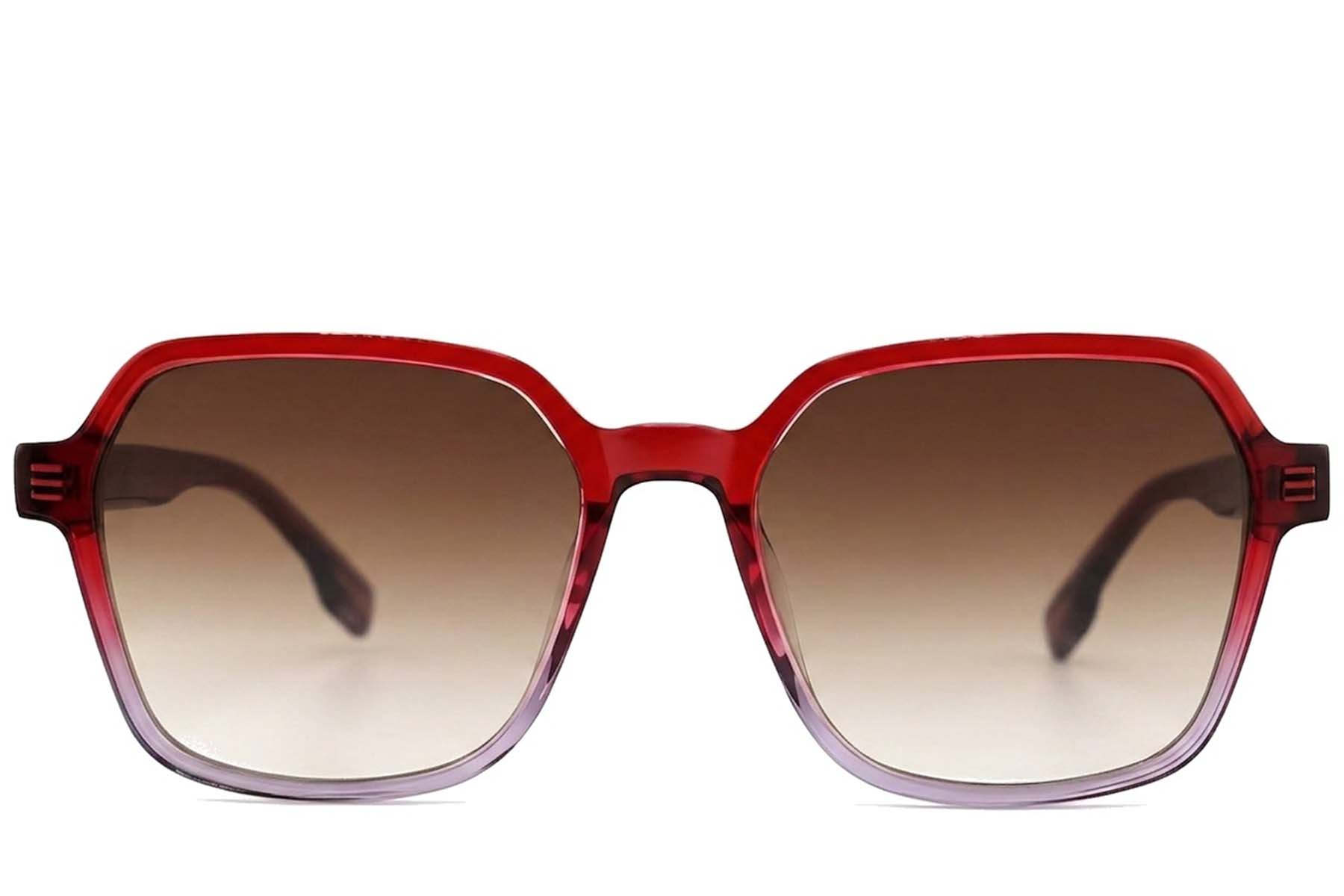 BS2012-1225_Red_Geometric_Acetate_sunglasses-front