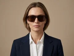 BS2012-1233_Brown_Aviator_Acetate_sunglasses-tryon_female