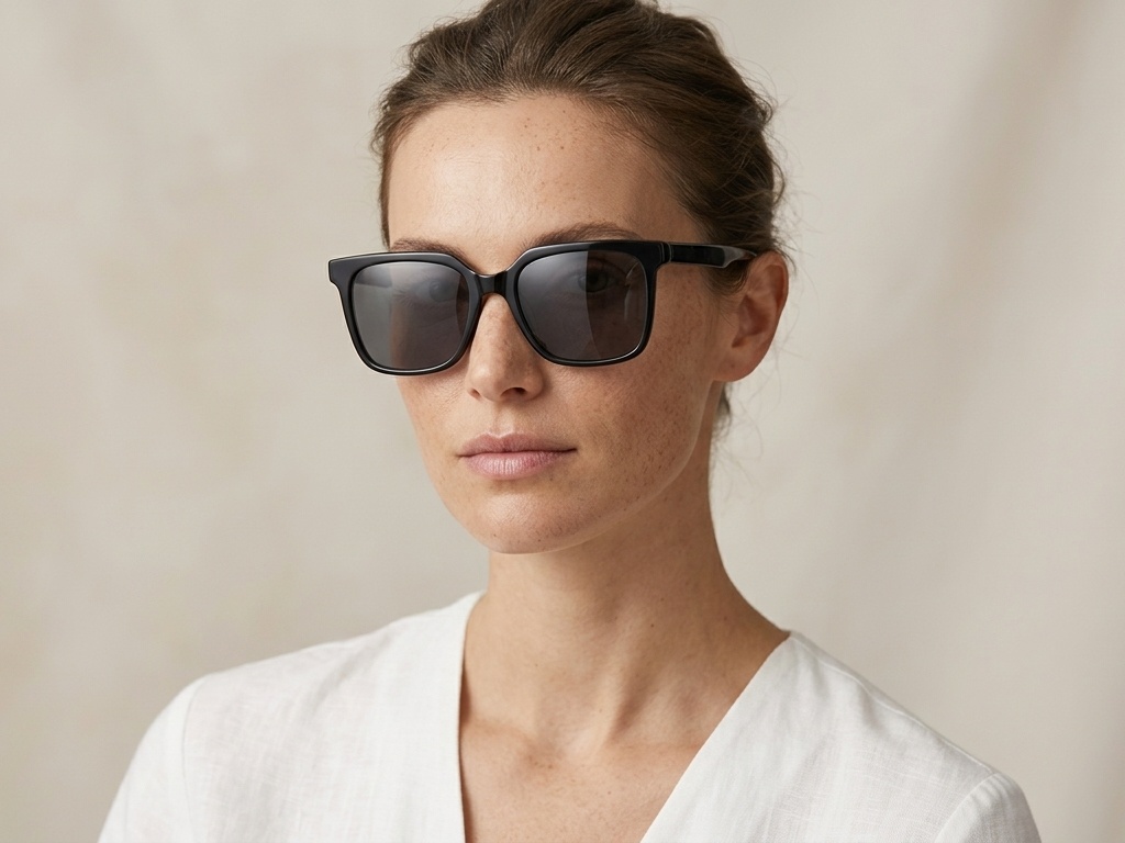 BS2012-1235_Black_Rectangular_Acetate_sunglasses_corner-tryon_female