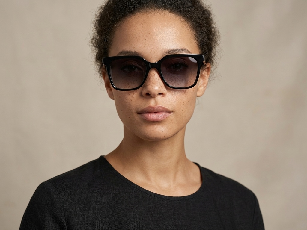 BS2012-1236_Grey_Rectangular_Acetate_sunglasses_corner-tryon_female