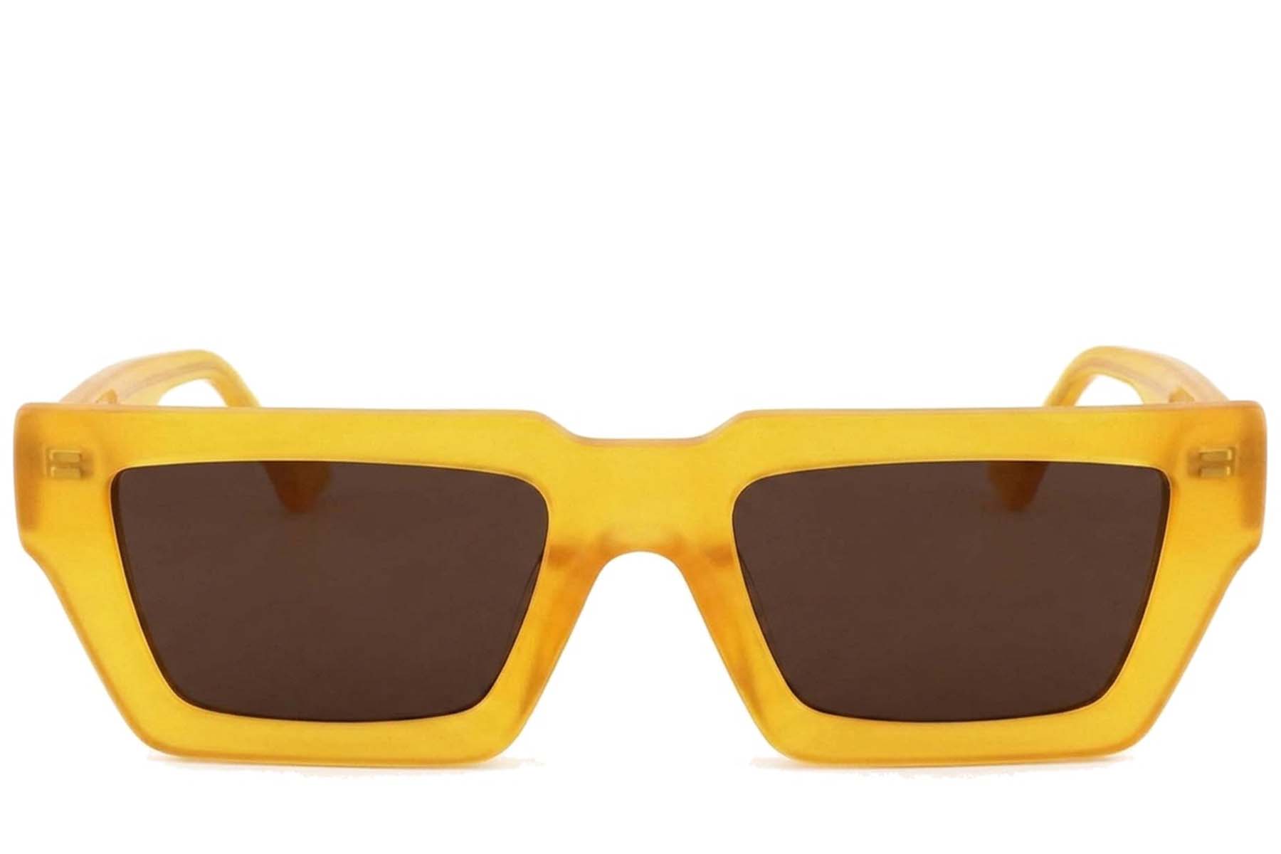 BS2012-1244_Yellow_Rectangular_Acetate_sunglasses-front