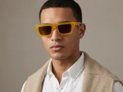 BS2012-1244_Yellow_Rectangular_Acetate_sunglasses_corner-tryon_male