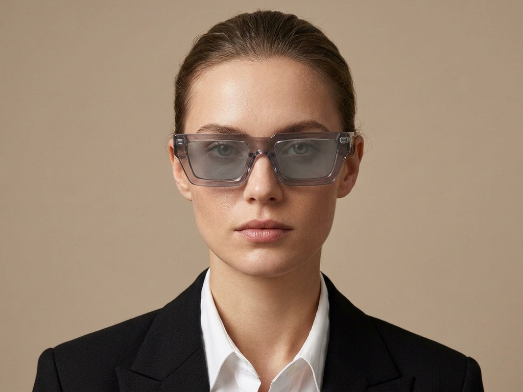 BS2012-1245_Grey_Rectangular_Acetate_sunglasses_corner-tryon_female