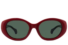 BS2012-1249_Red_Oval_Acetate_sunglasses-front