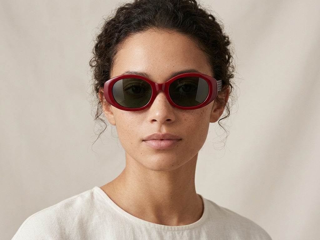 BS2012-1249_Red_Oval_Acetate_sunglasses_corner-tryon_female