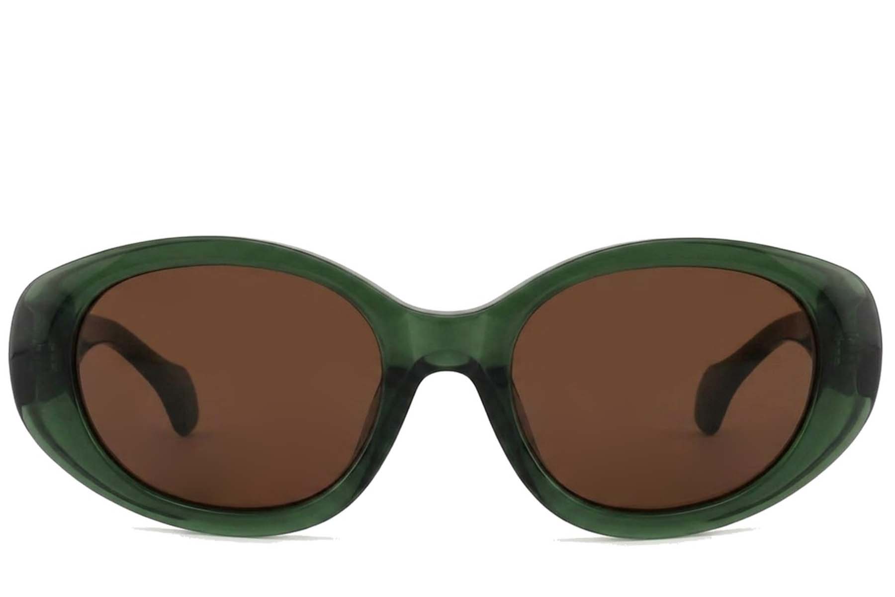 BS2012-1251_Green_Oval_Acetate_sunglasses-front