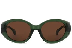 BS2012-1251_Green_Oval_Acetate_sunglasses-front