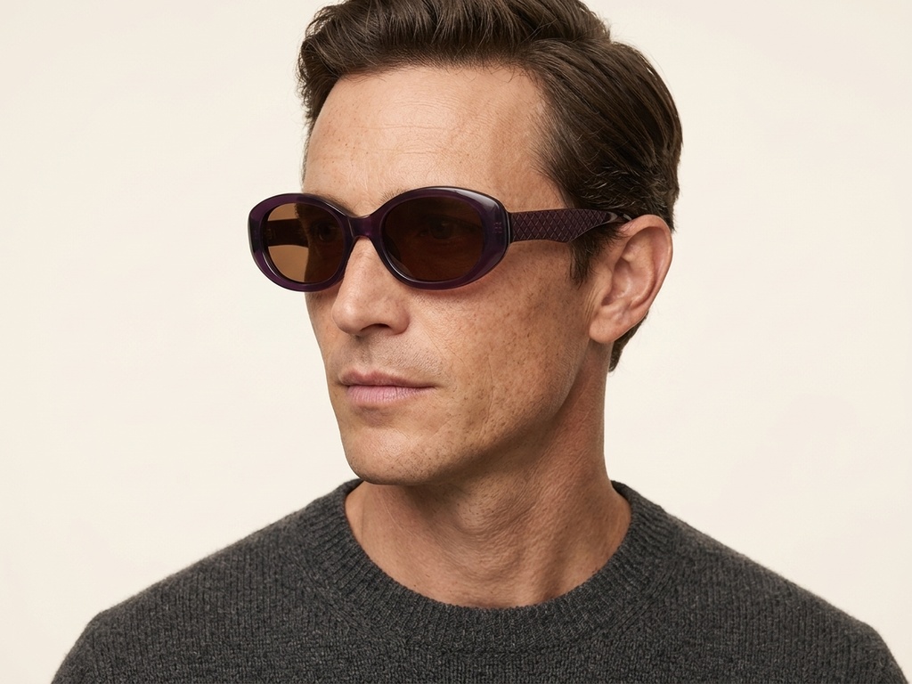BS2012-1252_Purple_Oval_Acetate_sunglasses_corner-tryon_male