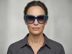 BS2012-1257_Blue_Butterfly_Acetate_sunglasses-tryon_female