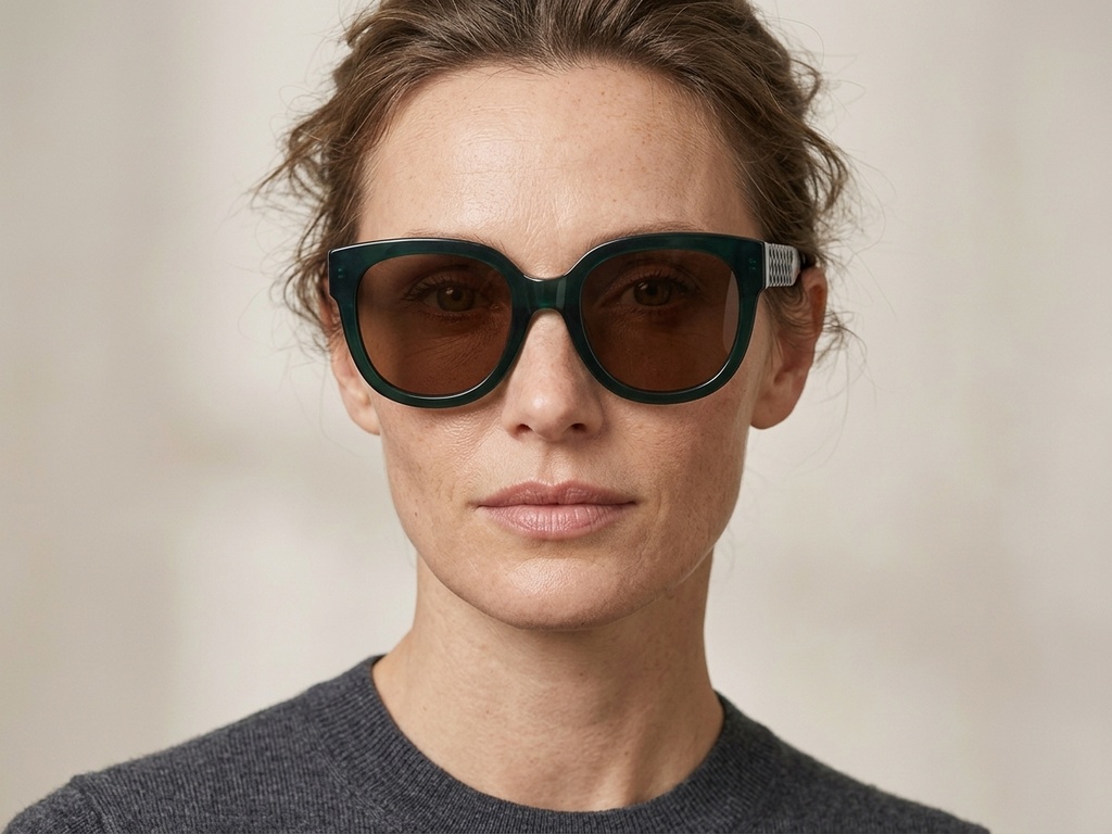 BS2012-1261_Green_Oval_Acetate_sunglasses_corner-tryon_female