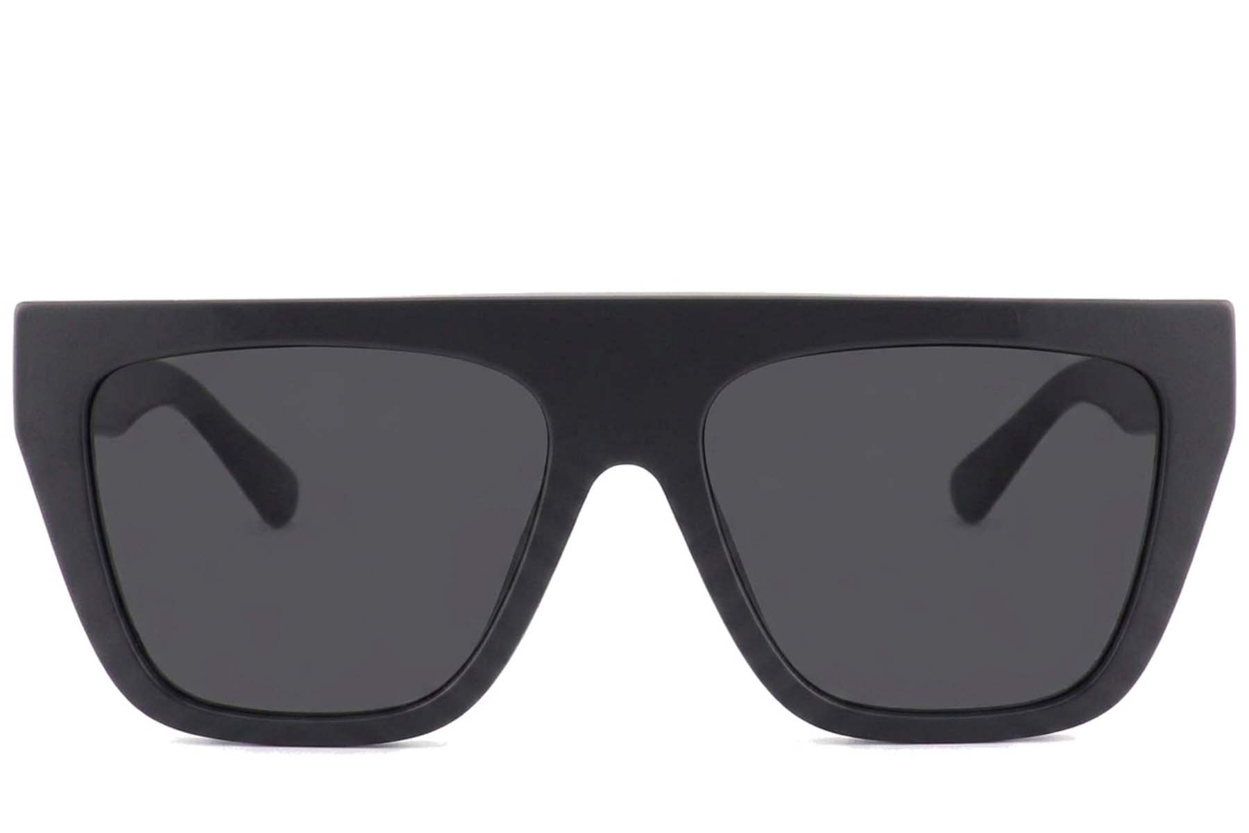 BS2012-1284_Grey_Aviator_Acetate_sunglasses-front