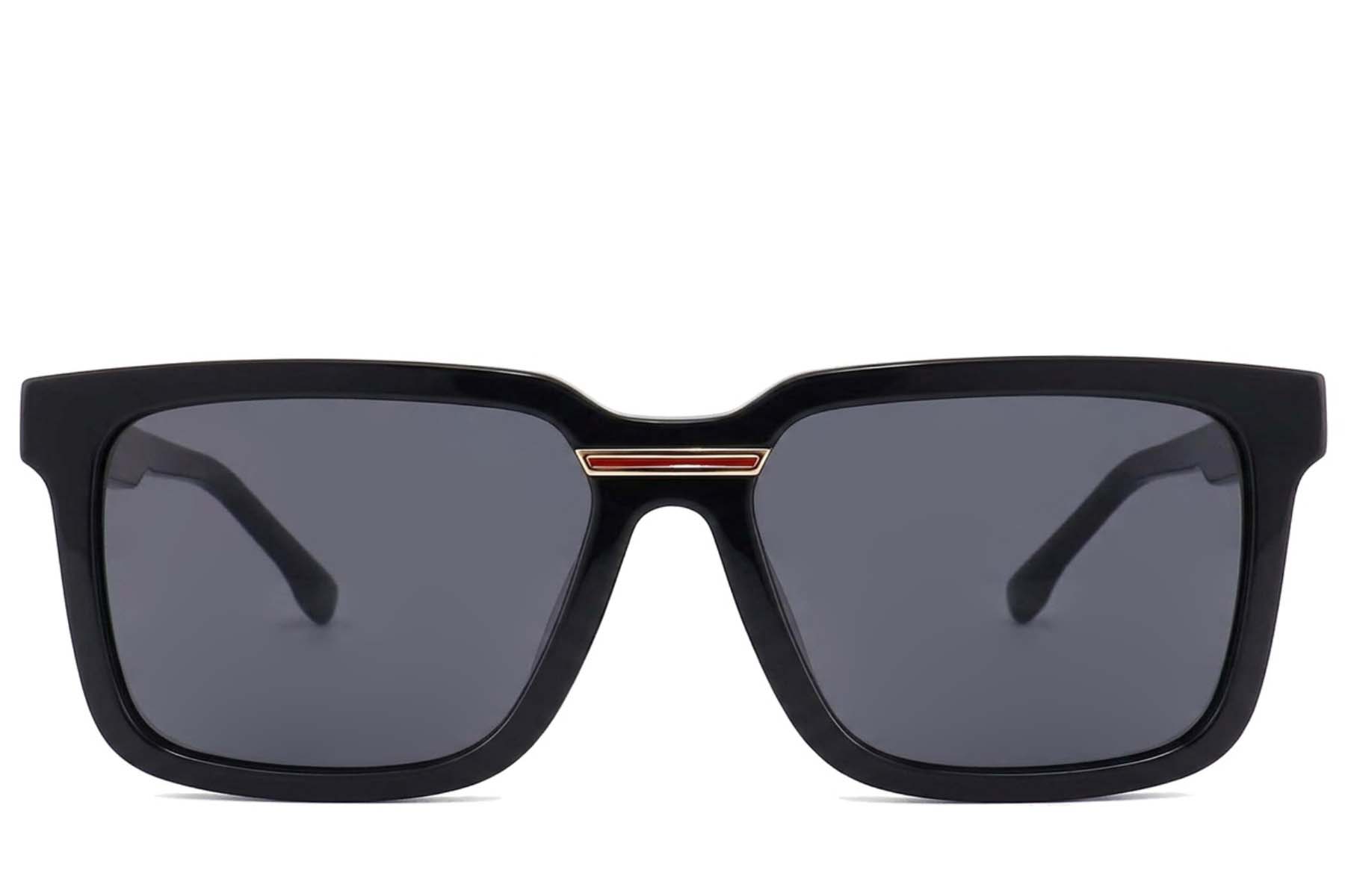 BS2012-1295_Black_Rectangular_Acetate_sunglasses-front