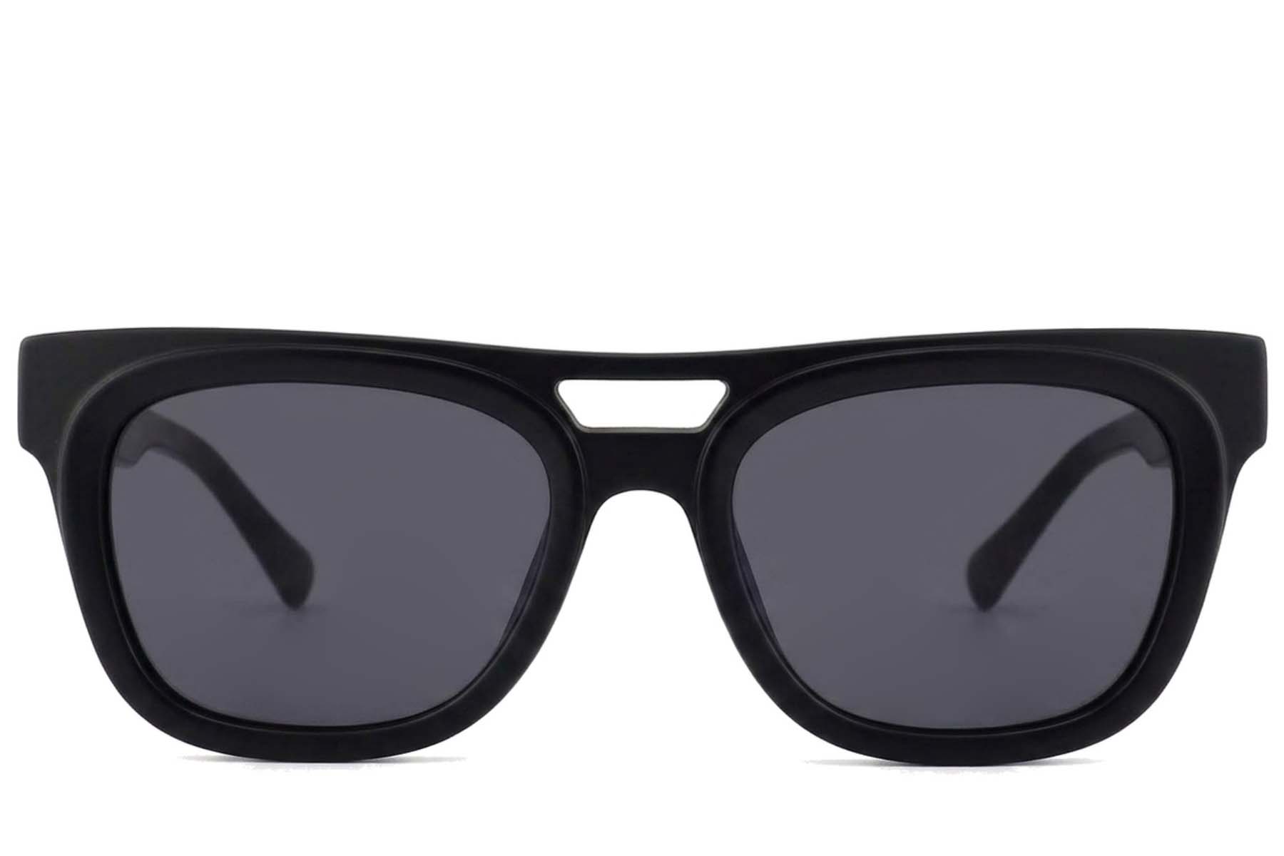BS2012-1313_Black_Aviator_Acetate_sunglasses-front