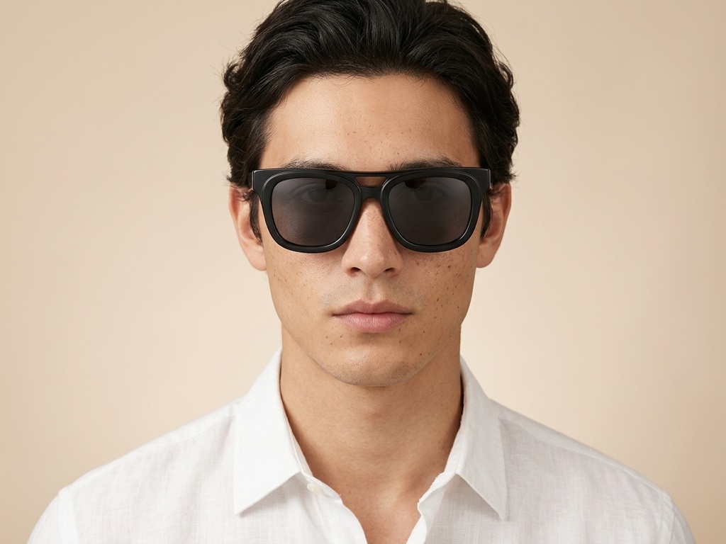 BS2012-1313_Black_Aviator_Acetate_sunglasses_corner-tryon_male