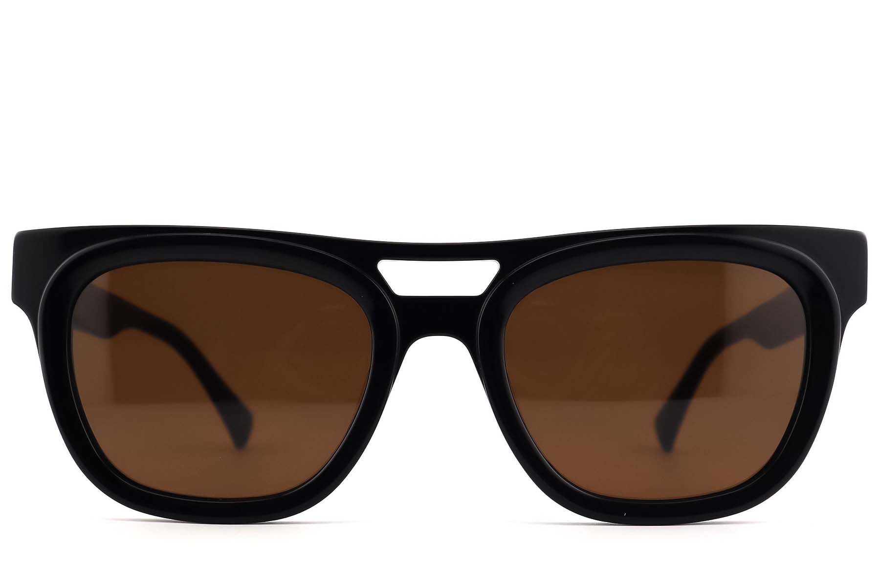 BS2012-1314_Black_Aviator_Acetate_sunglasses_front