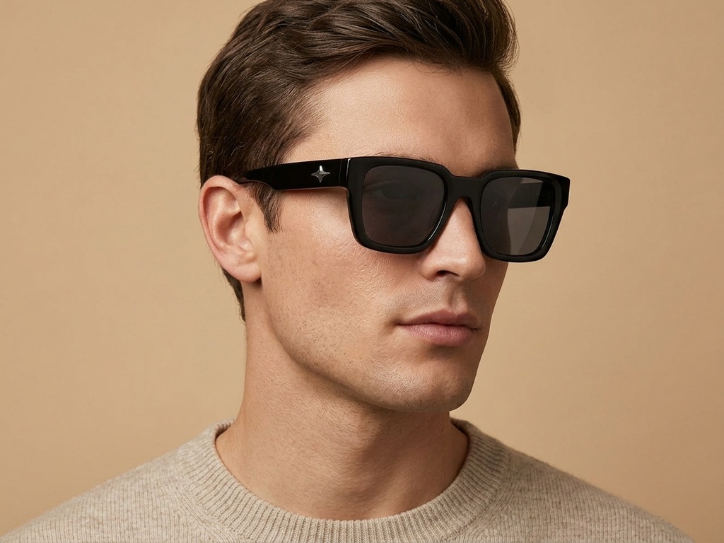 BS2012-1323_Black_Rectangular_Acetate_sunglasses_corner-tryon_male