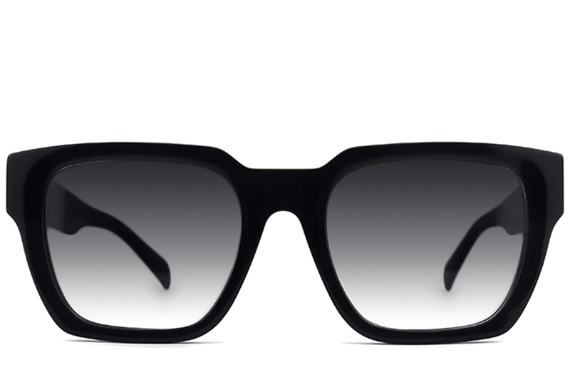BS2012-1325_Grey_Rectangular_Acetate_sunglasses_front