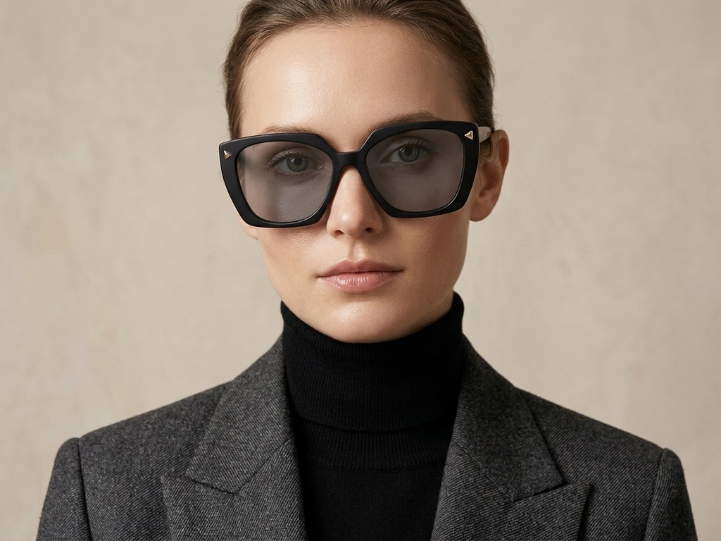 BS2012-1337_Black_Rectangular_Acetate_sunglasses_corner-tryon_female
