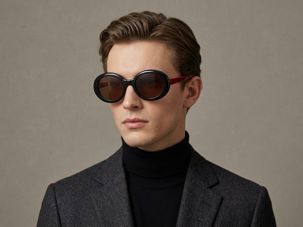 BS2012-1346_Black_Oval_Acetate_sunglasses_corner-tryon_male