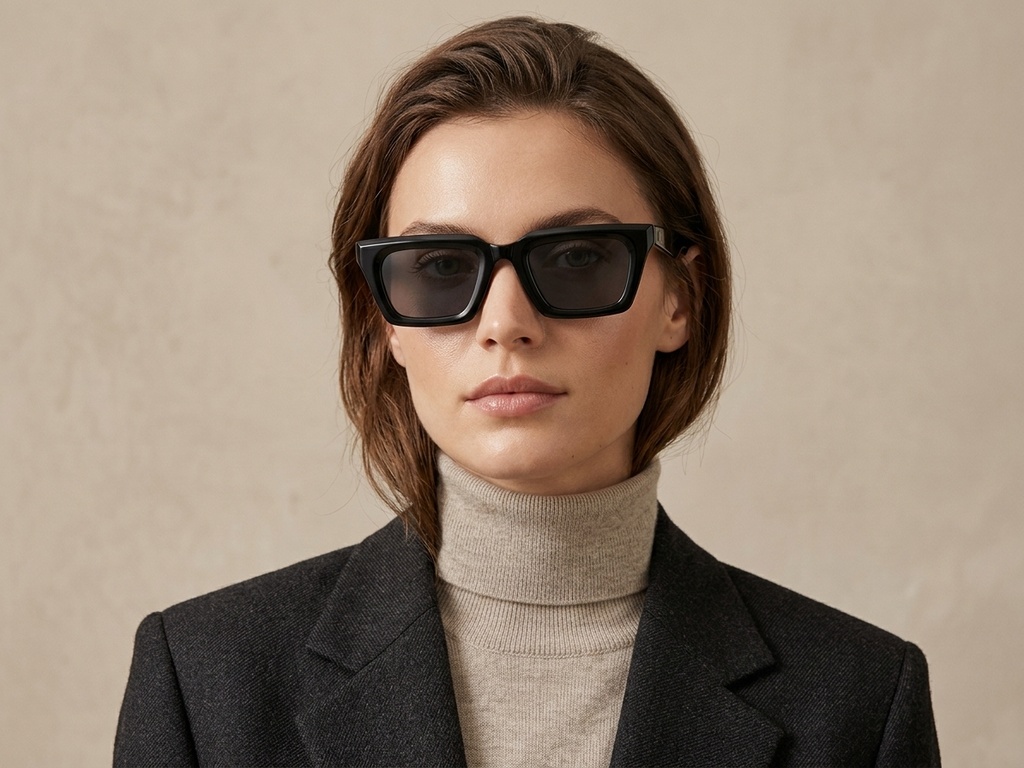 BS2012-1347_Black_Rectangular_Acetate_sunglasses_corner-tryon_female