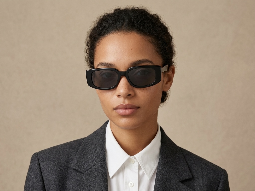 BS2012-1353_Black_Rectangular_Acetate_sunglasses_corner-tryon_female
