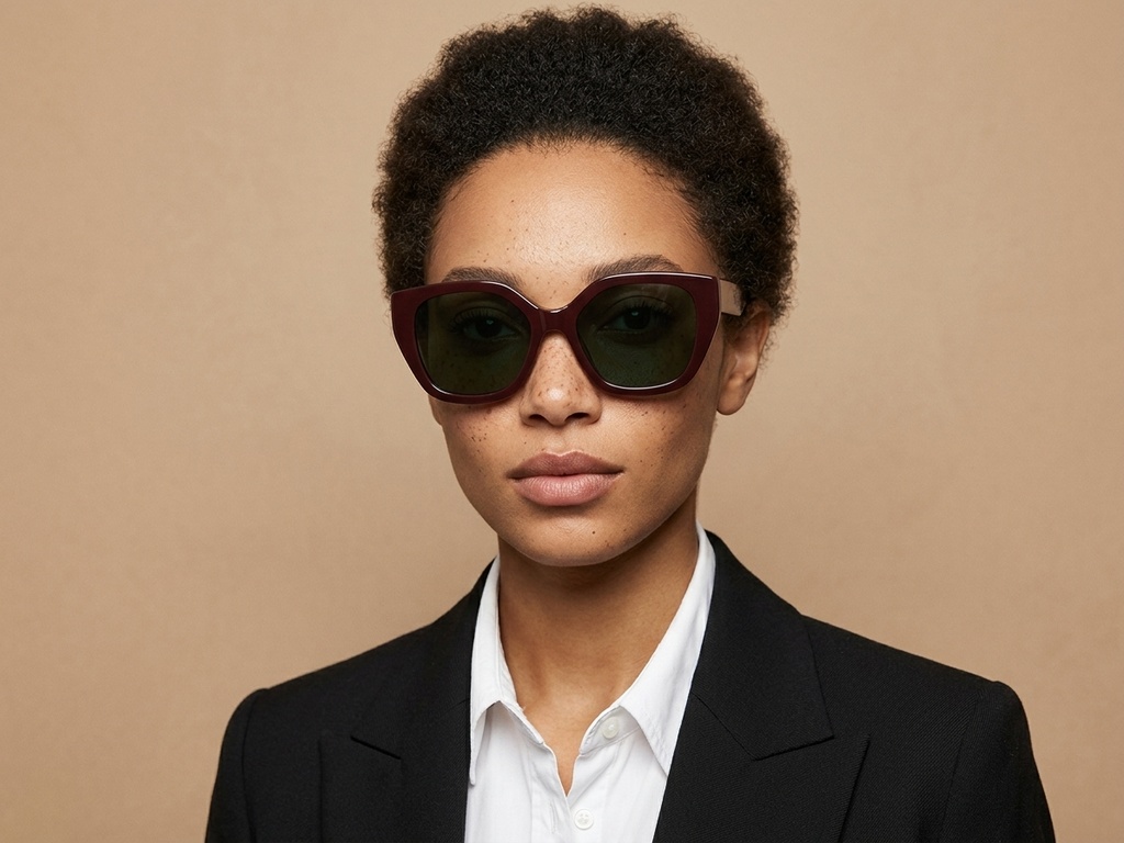 BS2012-1365_Brown_Geometric_Acetate_sunglasses_corner-tryon_female
