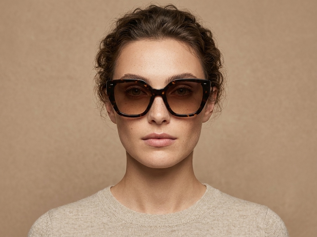 BS2012-1366_Tortoiseshell_Geometric_Acetate_sunglasses_corner-tryon_female