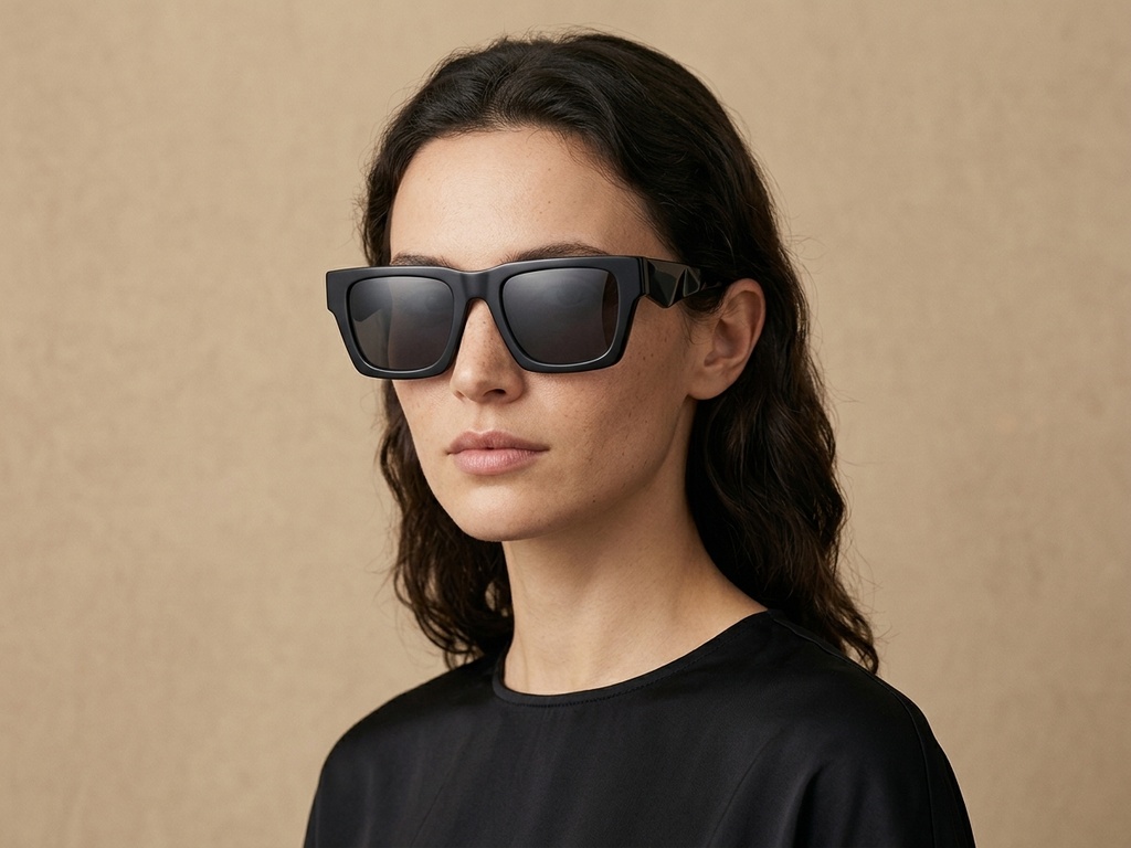 BS2012-1378_Black_Rectangular_Acetate_sunglasses_corner-tryon_female