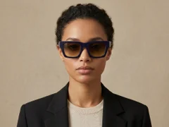 BS2012-1382_Blue_Rectangular_Acetate_sunglasses_corner-tryon_female