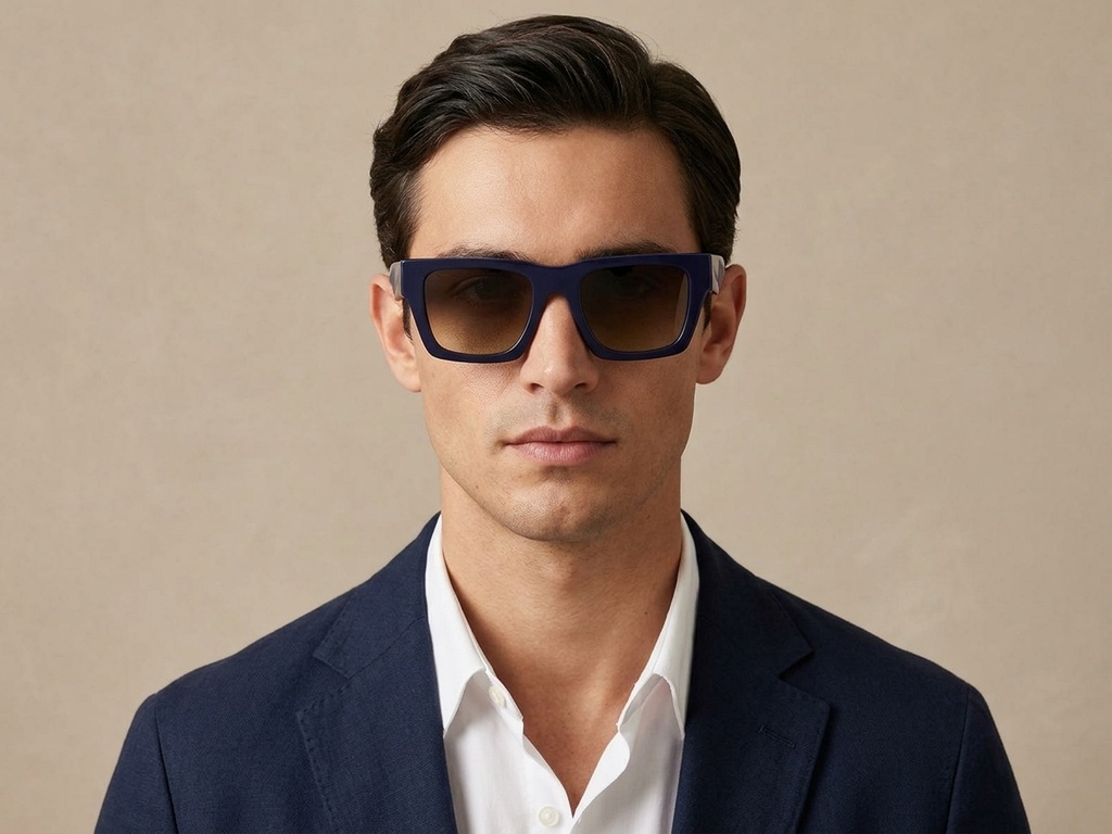 BS2012-1382_Blue_Rectangular_Acetate_sunglasses_corner-tryon_male