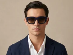 BS2012-1382_Blue_Rectangular_Acetate_sunglasses_corner-tryon_male