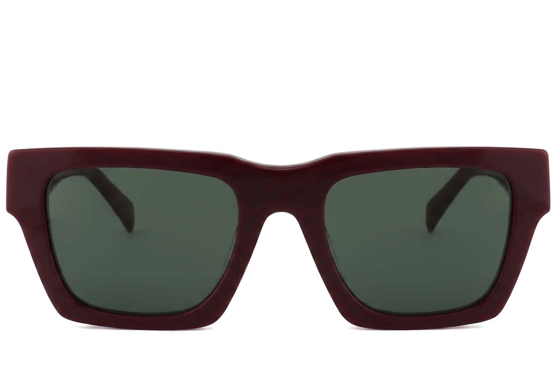BS2012-1383_Red_Rectangular_Acetate_sunglasses-front
