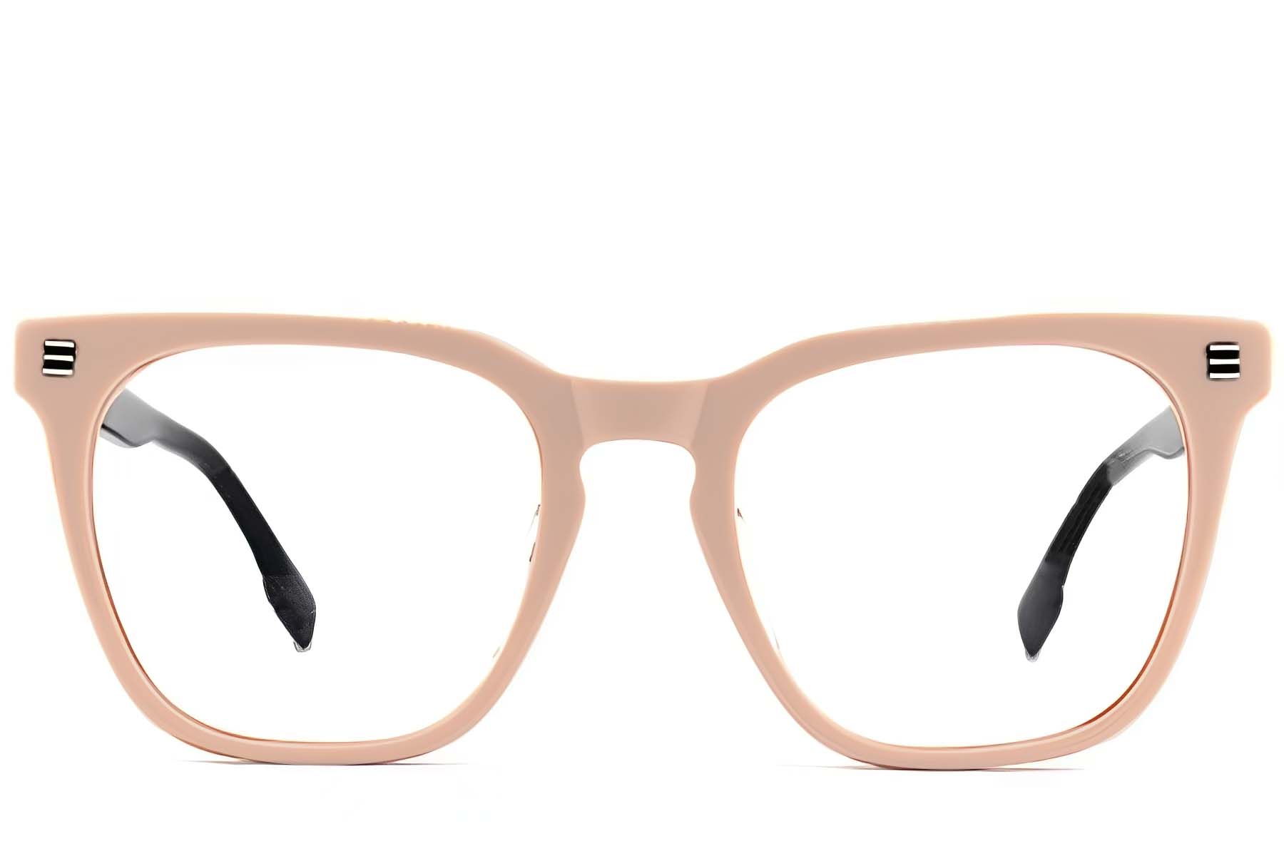 BS2012-1445_Cream_Rectangular_Acetate_Glasses_front