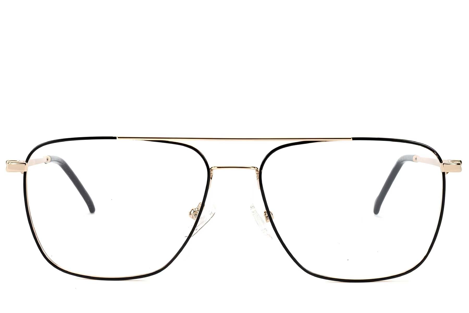BS2012-1455_Golden_Aviator_Metal_Glasses_front