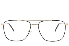 BS2012-1455_Golden_Aviator_Metal_Glasses_front