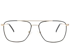 BS2012-1455_Golden_Aviator_Metal_Glasses_front