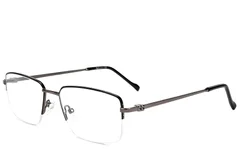BS2012-1457_Black_Semi-rimless_Metal_Glasses_corner