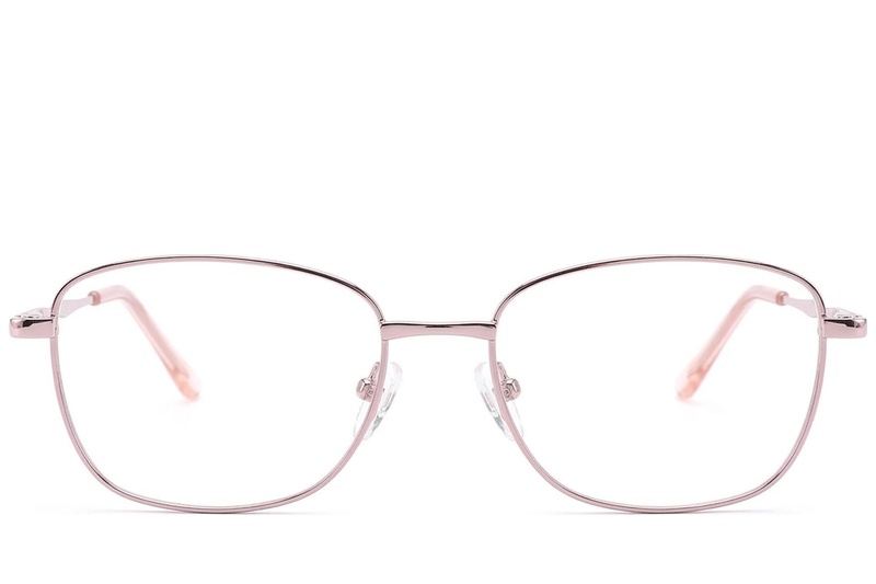 BS2012-1466_Pink_Oval_Metal_Glasses_front