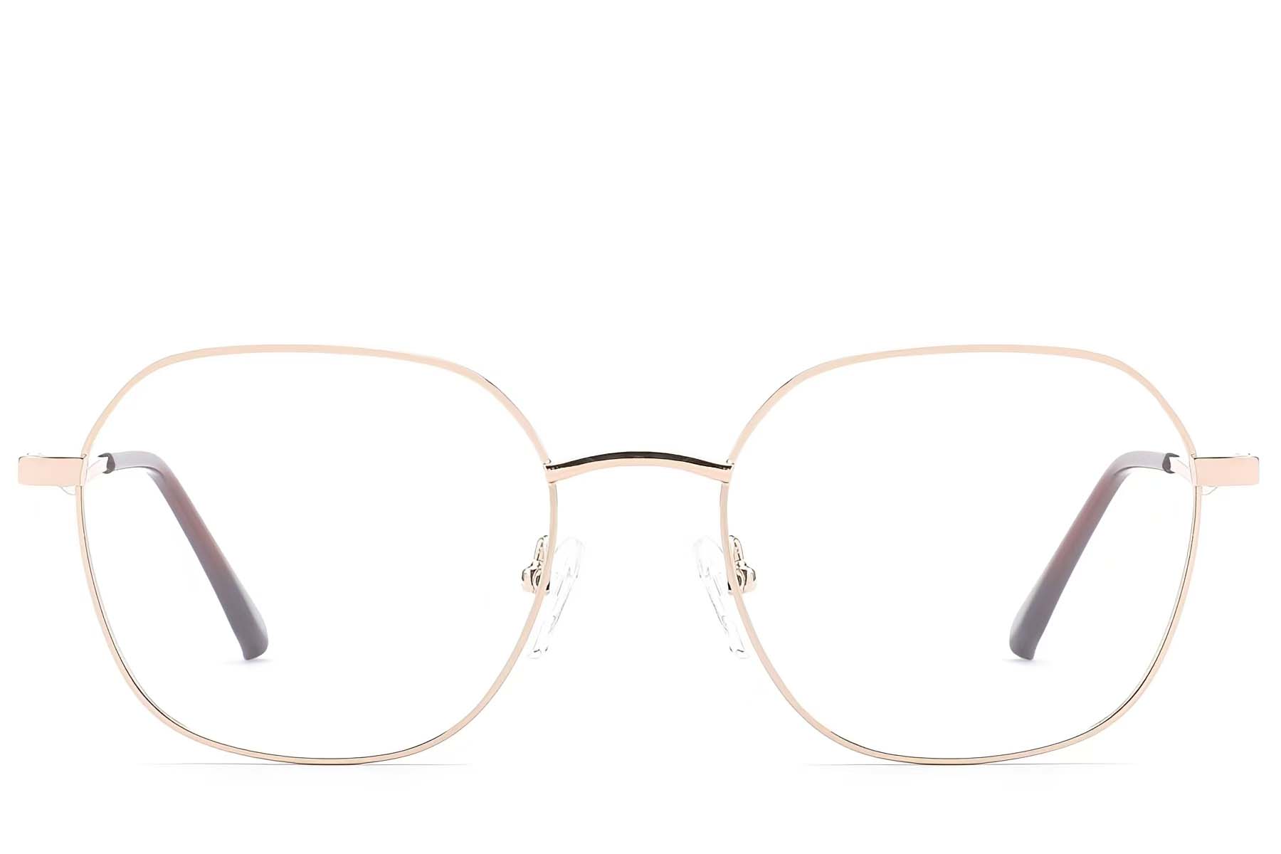 BS2012-1473_Golden_Oval_Metal_Glasses_front