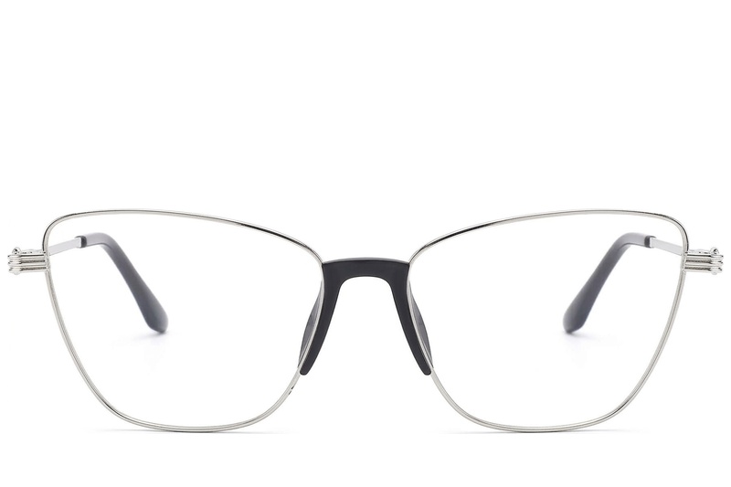 BS2012-1500_Silver_Butterfly_Metal_Glasses_front