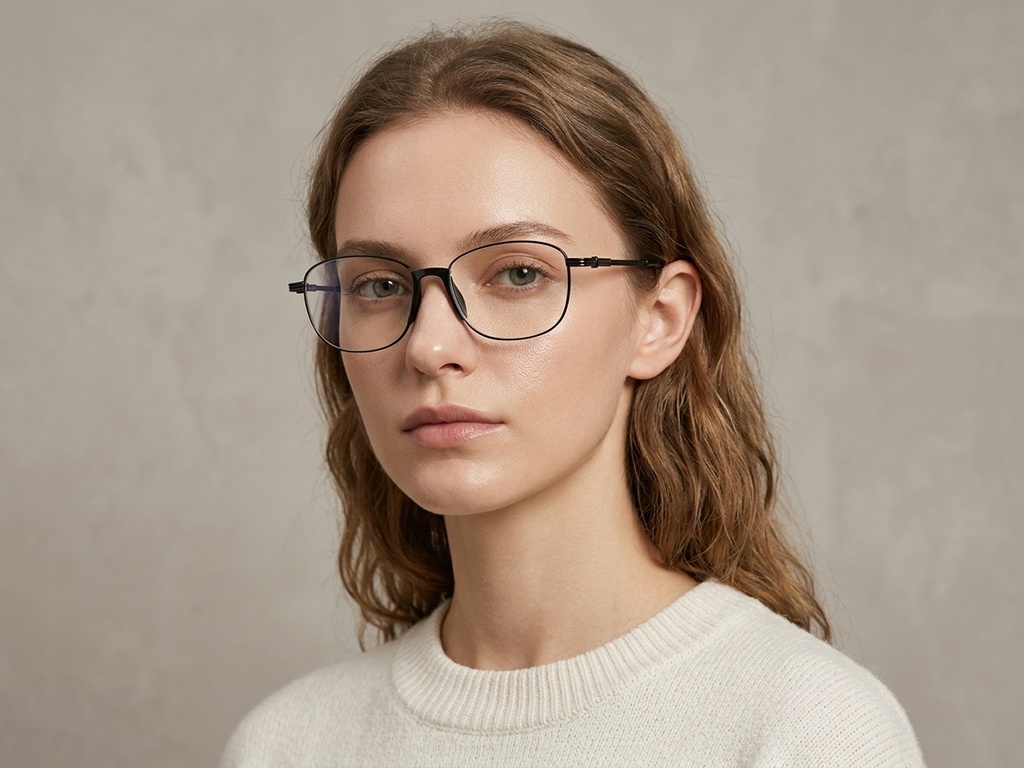 BS2012-1505_Black_Oval_Metal_Glasses_corner-tryon_female