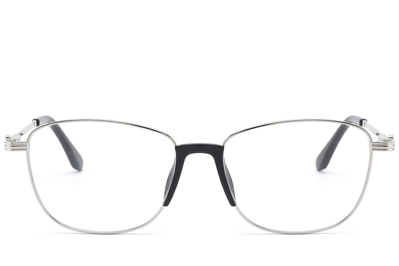 BS2012-1506_Silver_Oval_Metal_Glasses_front