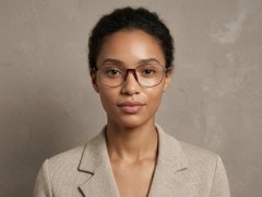 BS2012-1507_Brown_Oval_Metal_Glasses_corner-tryon_female