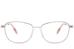 BS2012-1508_Pink_Oval_Metal_Glasses_front