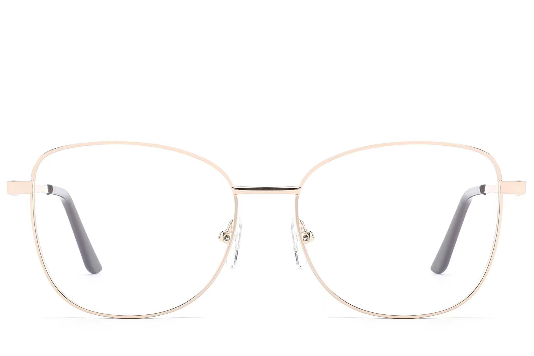 BS2012-1515_Golden_Butterfly_Metal_Glasses_front