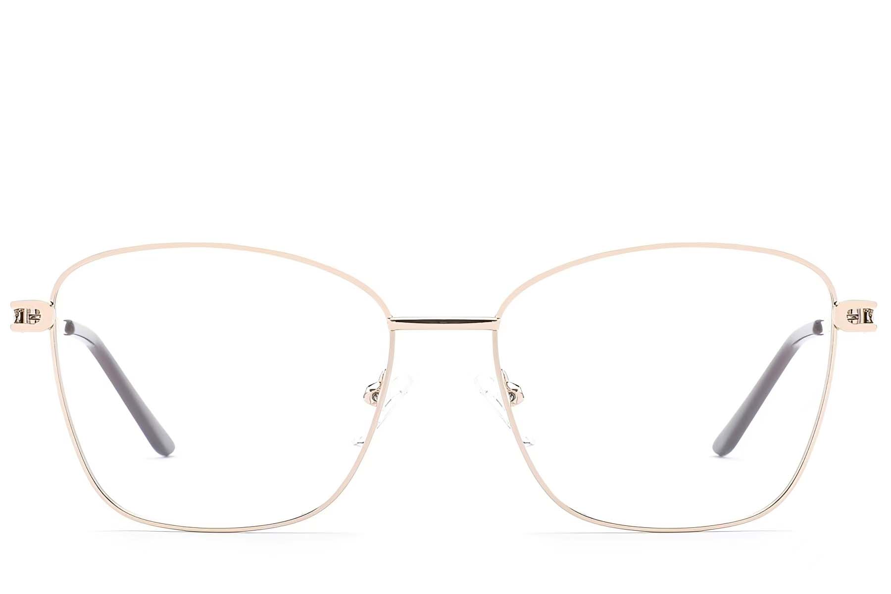 BS2012-1521_Golden_Butterfly_Metal_Glasses_front