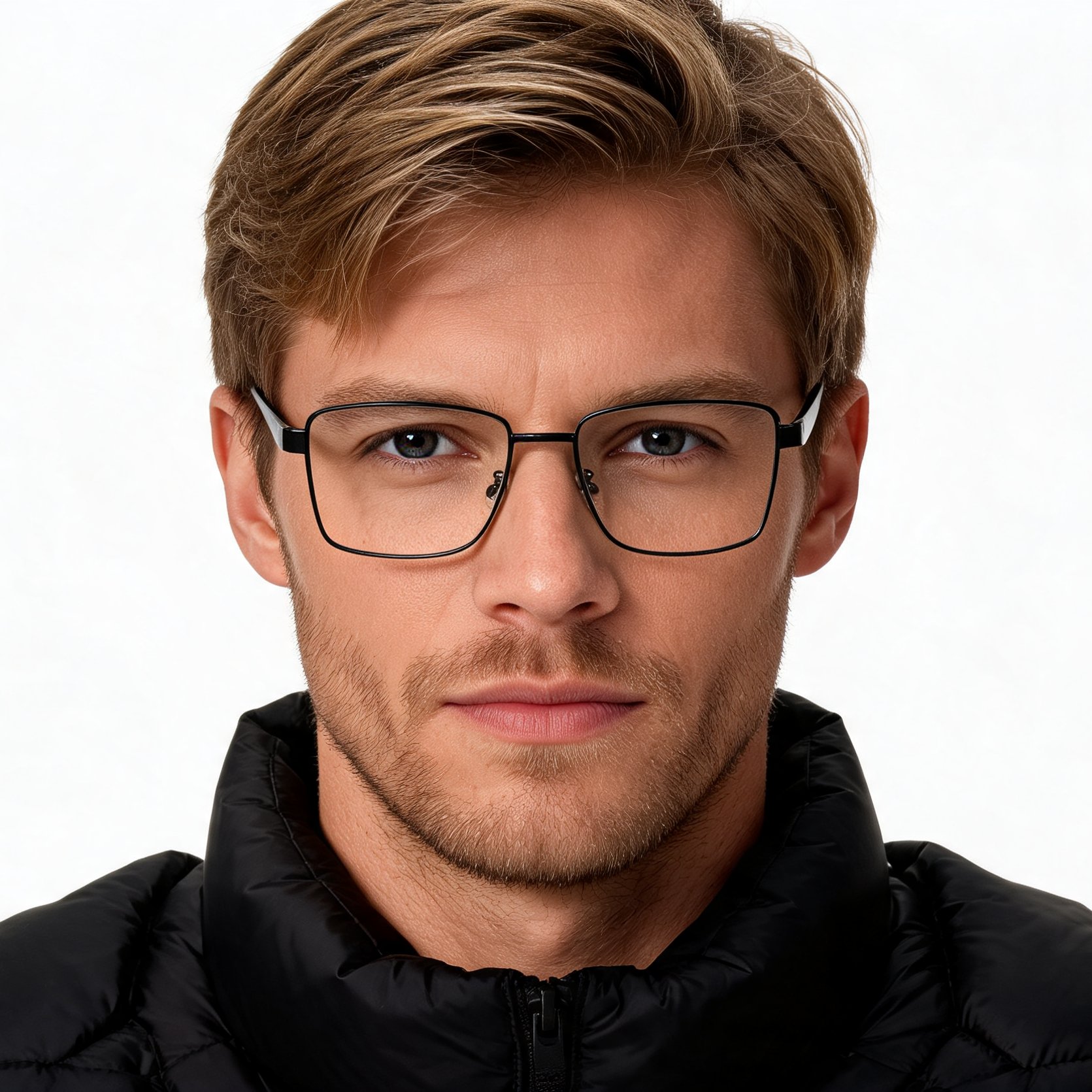 bs2012-1530_black_rectangular_metal_glasses_model