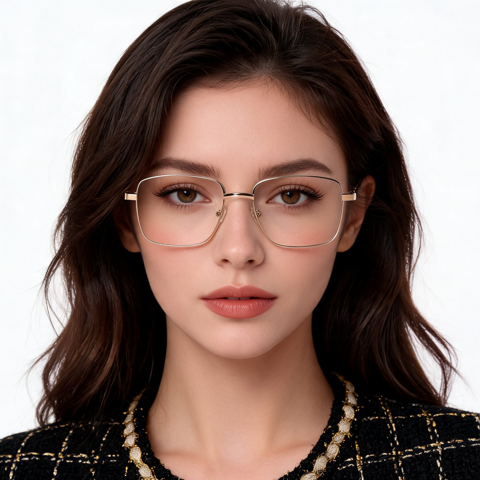 bs2012-1532_golden_rectangular_metal_glasses_model